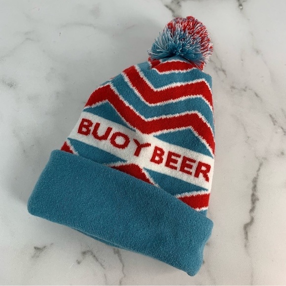 Buoy Beer Astoria Pom Pom Knit Snow Winter Beanie Hat main image 6